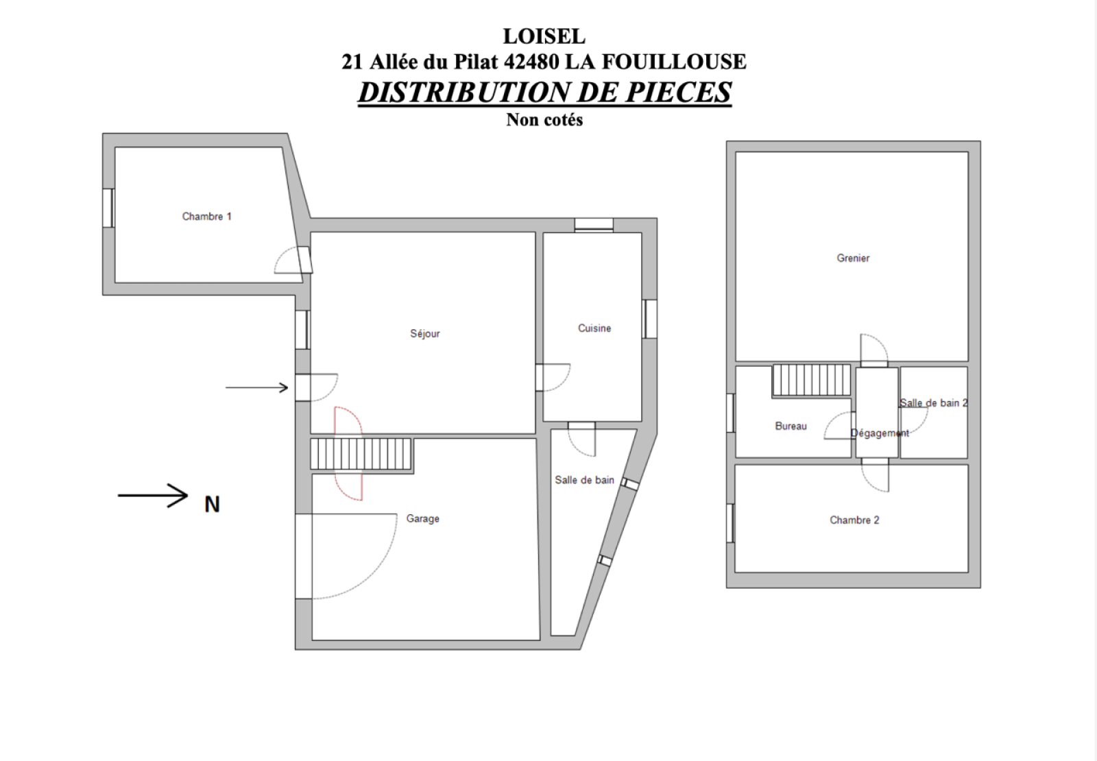 Image_3, Maison de village, La Fouillouse, ref :2358